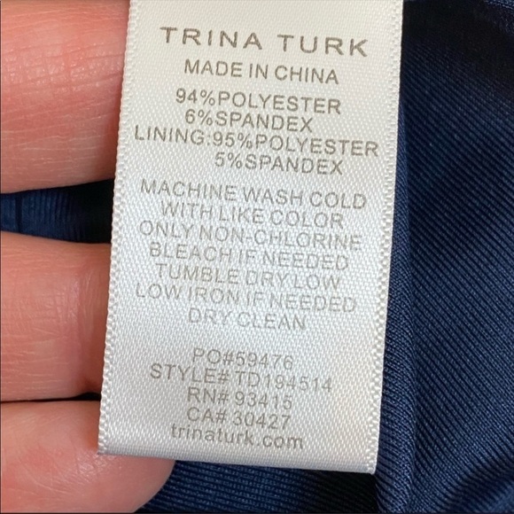 Trina Turk Rancho Lemon Print High Halter Dress Size XS - Picture 13 of 13